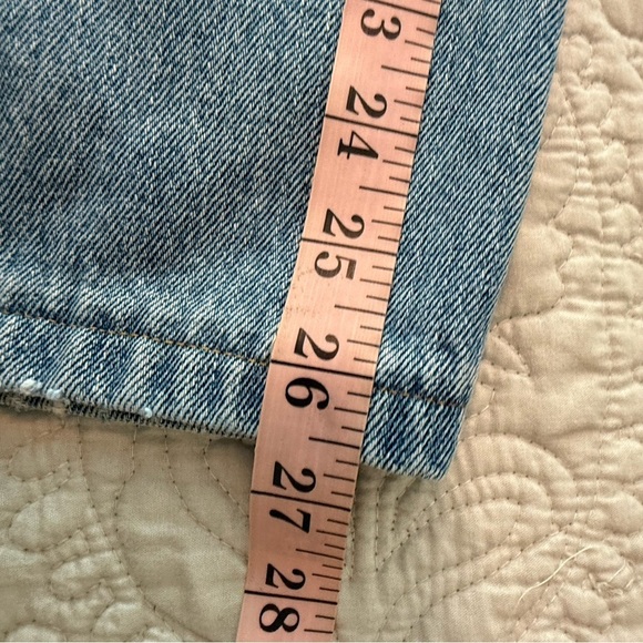 Levi's 505 Light Wash Straight Leg Jeans 34/29 - Picture 7 of 7